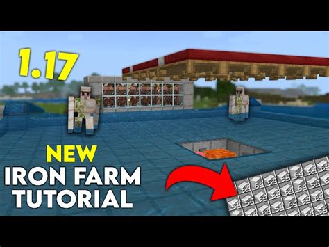 How to build an iron farm in Minecraft Bedrock Edition