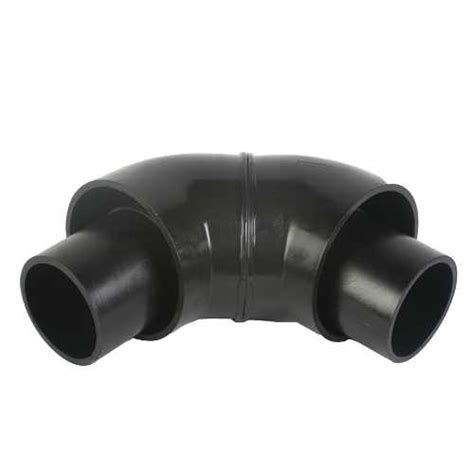ОТВОД 90°, 32/63 ММ ДВУСТЕННЫЙ ПЛАСТИКОВОГО ТРУБОПРОВОДА - ПСБ