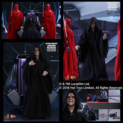 Hottoys Hot Toys Starwars Star Wars Emperor Palpatine Deluxe Ver Mms Mms