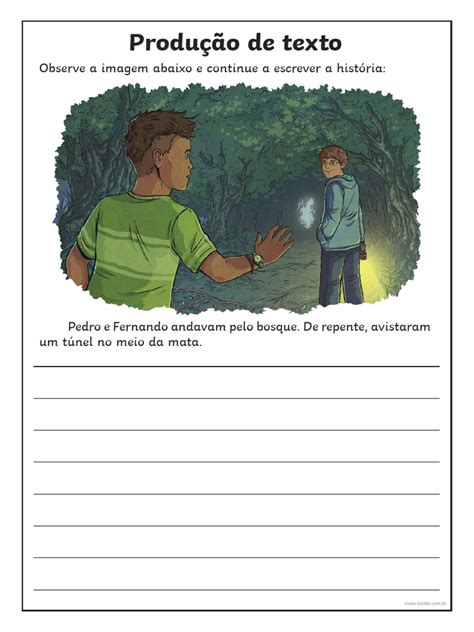 Produção De Texto 4 Ano Continue A História - BR P 1651753819 Producao de Texto Continue A Historia - Ver - 1 | PDF