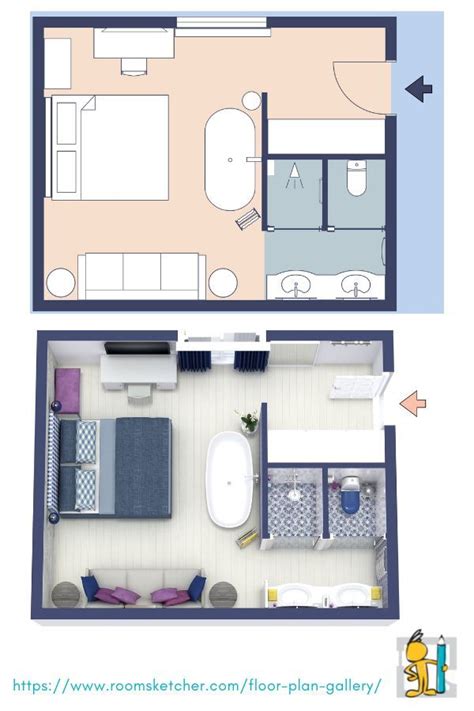 Hotel Room Layout Examples Artofit