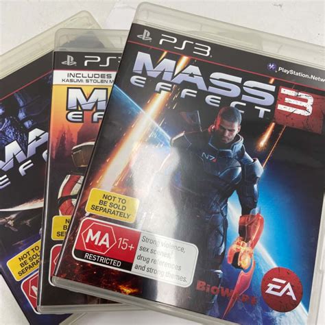 PS3 Mass Effect Trilogy ( 3 games ) (s)