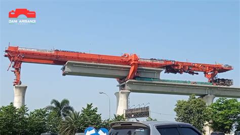 Pemasangan Box Girder 259 Progres Kereta Cepat Jakarta Bandung 17