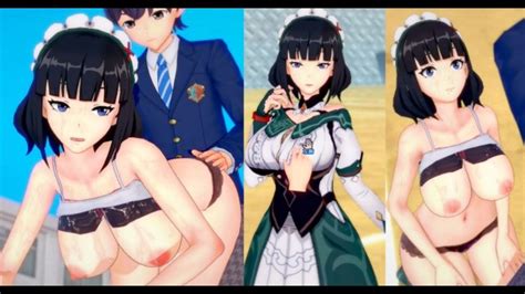 エロゲーコイカツ原神 キャサリン3DCG巨乳アニメ動画 Hentai Game Koikatsu Genshin Katheryne Anime 3DCG Video