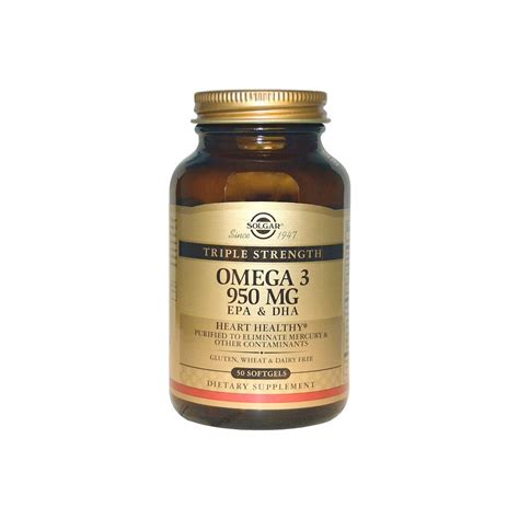 Solgar Omega 3 950 mg 50 Kapsül