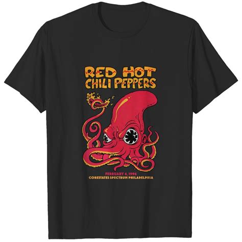 Red Hot Chili Peppers T Shirt Red Hot Chili Peppers Concert Shirt Sold By Pushpendra Singh