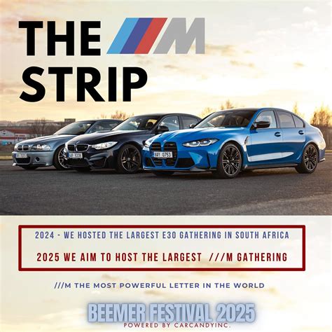 CarCandy - Hi Peeps If you purchased an M Strip ticket at Beemer