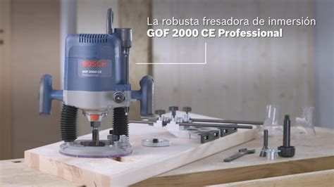 GOF 2000 CE Fresadora de superficie | Bosch Professional