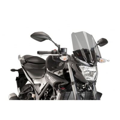 PARE BRISE NAKED N G TOURING PUIG POUR YAMAHA MT 03 300 2016 2019
