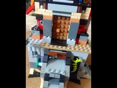 Ниндзяго осада маяка , обзор самоделки из 6 сезона Ниндзяго - YouTube