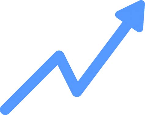 Download Line Graph Going Up Crescimento Vetor Png Full Size Png