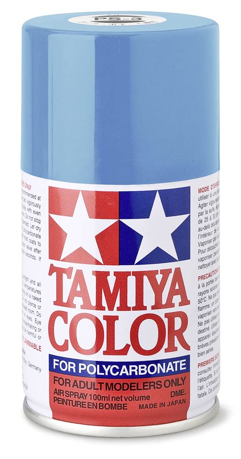 Tamiya TS 72 Clear Blue Lacquer Spray Paint 100ml