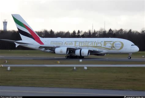 A6 EOE Emirates Airbus A380 861 Photo by Jan Münster ID 1245071