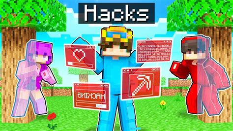 Using Hacks To Cheat In Minecraft Hide N Seek Youtube