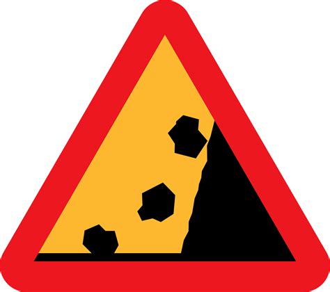 Download Free Photo Of Falling Rocksfalling Stonesloose Rockswarning