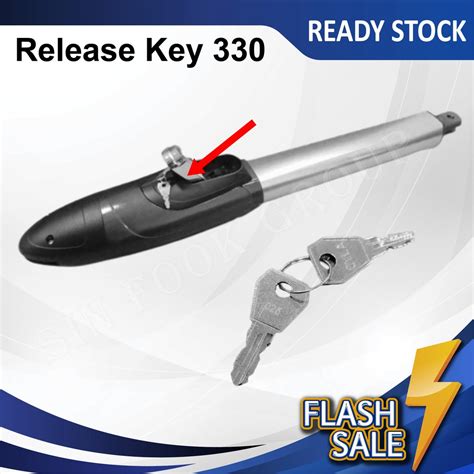auto gate swing arm release key type shopee malaysia