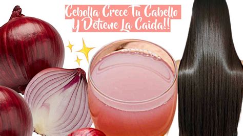 Crece Tu Cabello Y Deten La Caida Al Instante Con Jugo De Cebolla Y