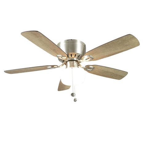 Kennesaw 42 in. Indoor Brushed Nickel Ceiling Fan with Light – Garland ...