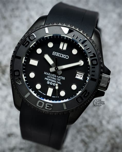 Seiko Skx007 Mod Marine Master Mm300 Yachtmaster Stealth Bgw9 Lume