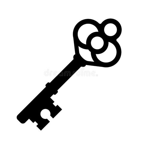 Old Key Vector Icon Stock Vector Illustration Of Abstract 139149876