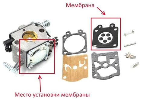 Карбюратор бензопилы мембранного типа: устройство и принцип работы ...