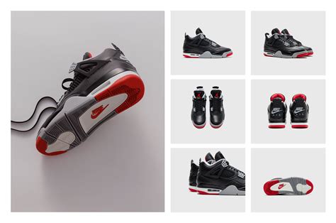 AIR JORDAN 4 RETRO "BRED REIMAGINED" – PACKER SHOES