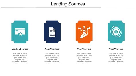 Lending Sources Ppt Powerpoint Presentation Styles Design Templates Cpb