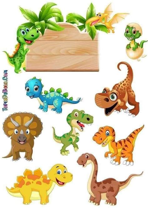 Dinosaur 🦖 Topper Juegos Para Fiesta De Dinosaurio Decoracion De Dinosaurios Fiestas