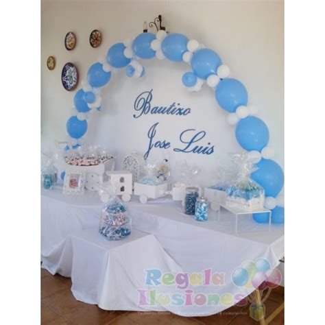 Total Images Decoracion Bautizo Ni O Con Globos Viaterra Mx