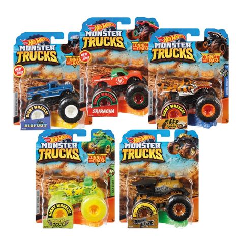 Hot Wheels Monster Truck Coches De Juguetes Modelos Surtidos Juguetes Hipercor