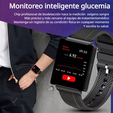 Nfc Reloj Inteligente Para Hombres Glucosa Smartwatch En Venta En