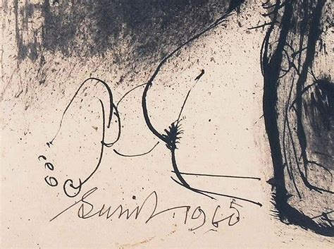 Sunil Das Nude Ink And Charcoal On Paper By Indian Artist Sunil Das In Stock For Sale At