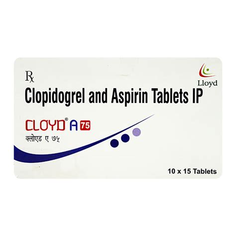 Buy CLOYD A 75mg Tablet 15's Online at Upto 25% OFF | Netmeds