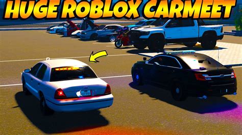 Roblox Roleplay Cops Shut Down Car Meet Youtube