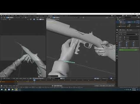 Blender Fps Animation Creating A Rifle Reload Animation Youtube