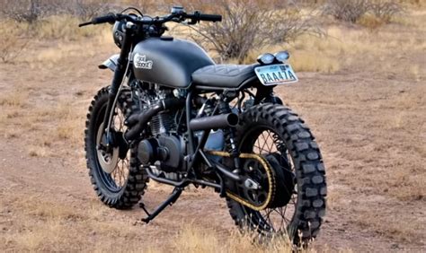 Watch A Suzuki GS400 Turn Into A Turbocharged Scrambler