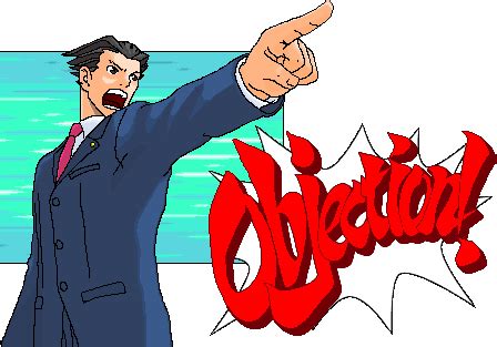 Phoenix Wright Objection Blank Template - Imgflip