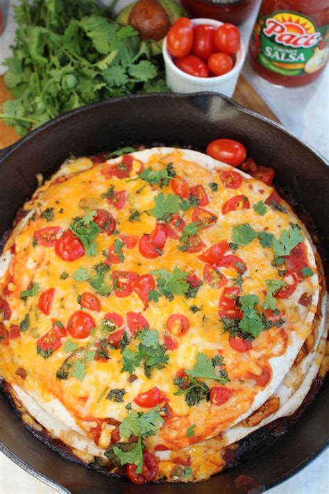 Cheesy Chicken Enchilada Casserole Recipe