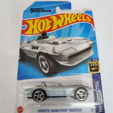 Jual Hot Wheels H Corvette Grand Sport Roadster Fast And Furious Grey Abu Kota Denpasar