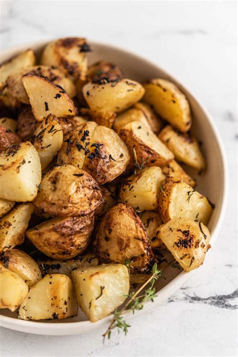 Rosemary Lemon Roasted Potatoes Running On Real Food