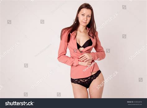 Sexy Nude Girl Red Hair Light Stock Photo 418554076 Shutterstock