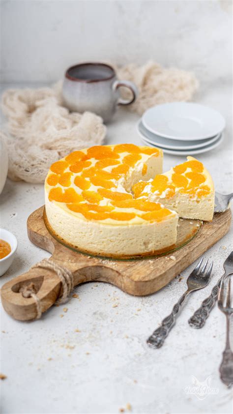 Low Carb K Sekuchen Mit Mandarinen Kalorienarm Ohne Boden