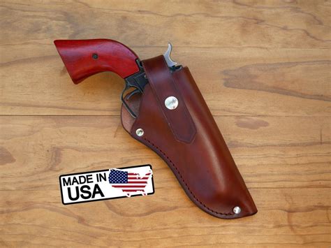 Revolver 22lr Holster Ruger Wrangler Heritage Rough Rider Hand Crafted