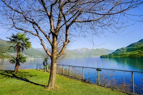 Camping In Cannobio Am Lago Maggiore Mit Privatstrand