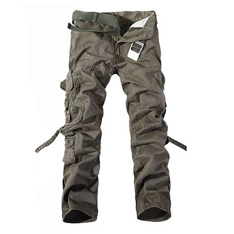mens military tactical cargo pants multi pocket cotton cargo pants