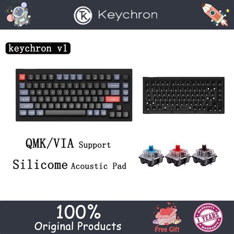 Keychron V Knob QMC Mechanical Keyboard RGB Hot Swap Keys ANSI Layout Shopee Singapore