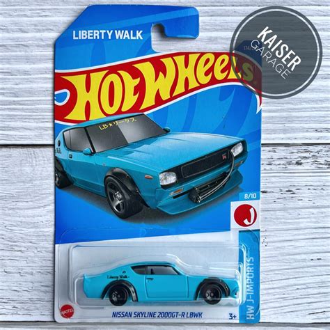 Hot Wheels Nissan Skyline Gt R Lbwk Liberty Walk Shopee Malaysia