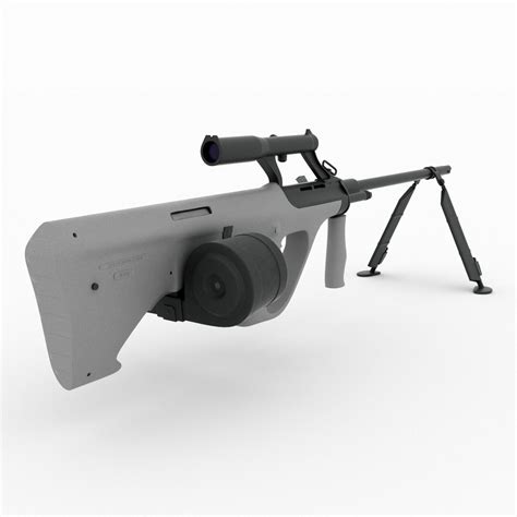 3d Steyr Aug Hbar Model