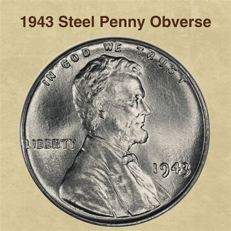 1943 Steel Penny Coin Value (Errors List, "D", "S" & No Mint Mark Worth