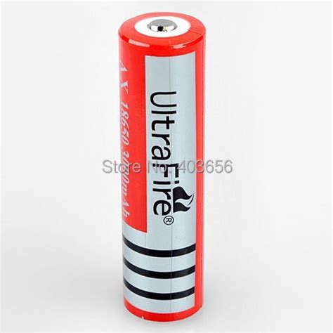 Купить UltraFire 4шт/лот 18650 аккумулятор 3.7V 3000 мАч литий литий ...